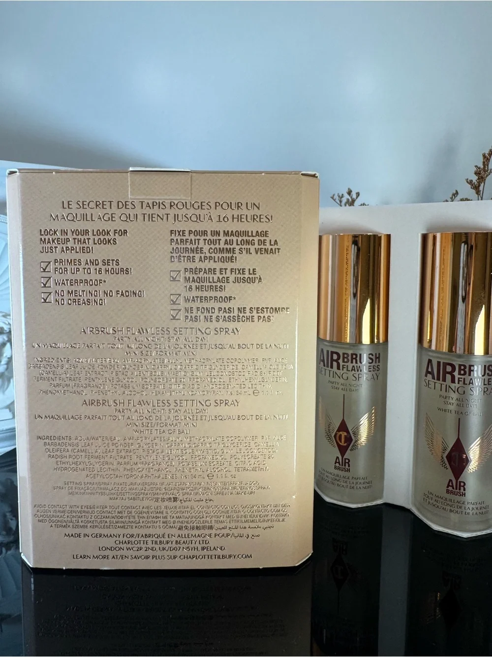 Charlotte Tilbury Airbrush Flawless Mini Setting Spray Kit